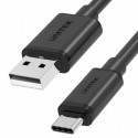 Cable USB-C - USB-A 2.0; 1.5m; M/M; C14067BK