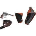 Cowboy set - 2 revolvers and a belt Gonher