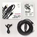 AXAGON ADR-220B USB 2.0 A-M -> B-M act 20m cabl