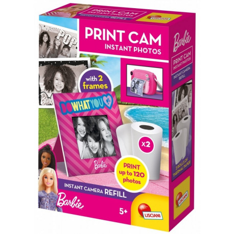 Barbie Print Cam - 2 photo rolls