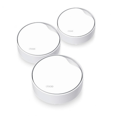 The TP-Link Deco X50-PoE (3-pack) is a high-performance Mesh WiFi 6 system specific