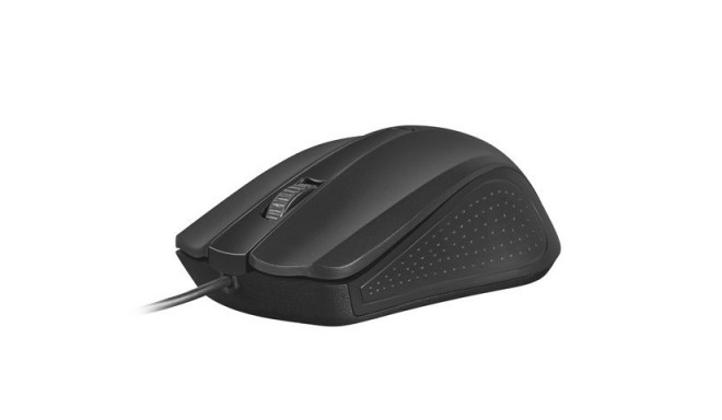 Mouse Snipe 1200 DPI black USB 1.8m