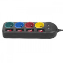 Power strip 4 sockets 2xUSB Maclean MCE229B