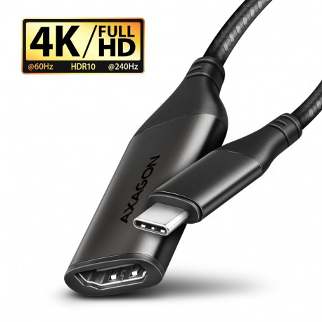 AXAGON RVC-HI2M is a high-speed active adapter designed to connect an HDMI monitor,