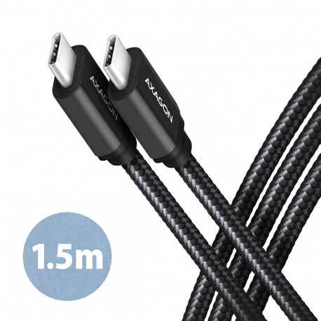 Axagon BUCM3-CM15AB USB-C - USB-C kaabel, 1.5