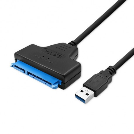 Qoltec kõvaketta adapterkaabel HDD/SSD 2,5" jaoks USB 3.0 SATA