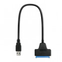 Qoltec kõvaketta adapterkaabel HDD/SSD 2,5" jaoks USB 3.0 SATA