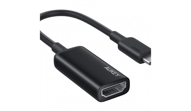 AUKEY CB-A29 USB-C to H DMI Adapter 4k30Hz Alum