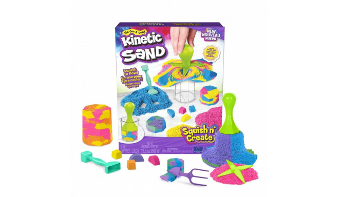 Kinetic Sand Crush and create