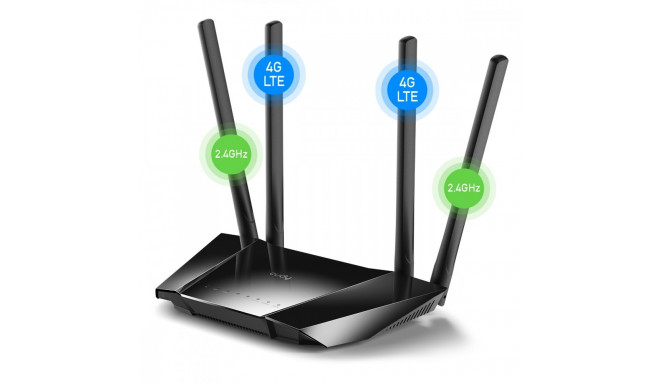 Isimulate Router Lt Router LT400 N300 4G LTE SIM - 3G/4G ruuterid - Photopoint
