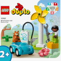 DUPLO 10985 Turbina wiatrowa i samochód elektryczny