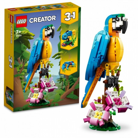 Blocks Creator 3in1 Exotic Parrot (31136)