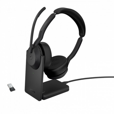 Jabra Evolve2 55 - Link380a MS Stereo with Charging Stand