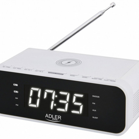 Clockradio AD 1192W white