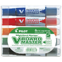 Set of whiteboard markers PILOT Board Master with conical tip tip 5 colors