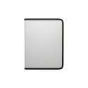 Zip folder for notebooks ErichKrause® Diagonal Clear with colored zippers, A5, assorted colors (4 pc