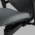 Computer chair EVORA Plus active work chair, adaptive, black