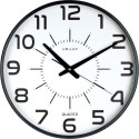 Wall clock UNILUX Maxi Pop 37,5cm black