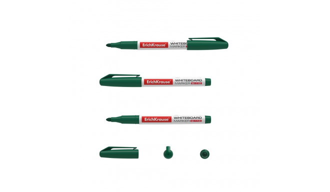 White board marker ErichKrause® W-110, color: green (box 12 pcs.)