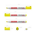 Highlighter  ErichKrause® Visioline V-40, color: yellow (box 12 pcs.) Highlighter  ErichKrause® Visioline V-40, color: yellow (box 12 pcs.)