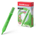 Highlighter ErichKrause® Liquid Visioline V-14 Neon, ink color: green (box 10 pcs.)