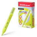 Highlighter ErichKrause® Liquid Visioline V-14 Neon, ink color: yellow (box 10 pcs.)