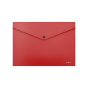 Envelope folder  ErichKrause® Fizzy Classic, А4, opaque, red (12 pcs in a bag)