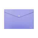 Envelope folder  ErichKrause® Glossy Pastel, А4, opaque, assorted colors (12 pcs in a bag)