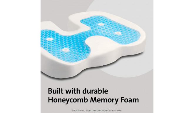 Istmepadi ergonoomiline KENSINGTON Cool-Gel Seat Cushion Premium