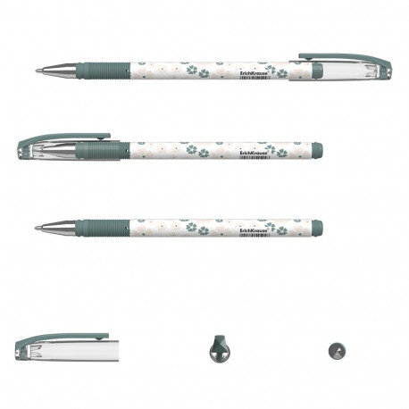 Ballpoint pen ErichKrause® Natural Life Stick, ink color: blue (tube 24 pcs.)