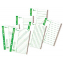 Registri vahelehed A4+ 1-12 hall plast FORPUS