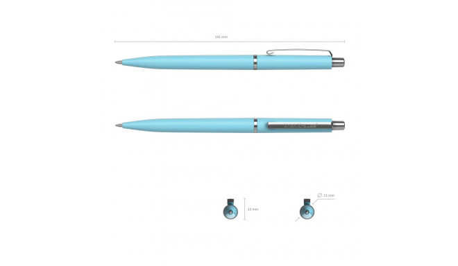 Gel pen mechanical ERICH KRAUSE Smart Gel 0.5mm pastel body blue ink
