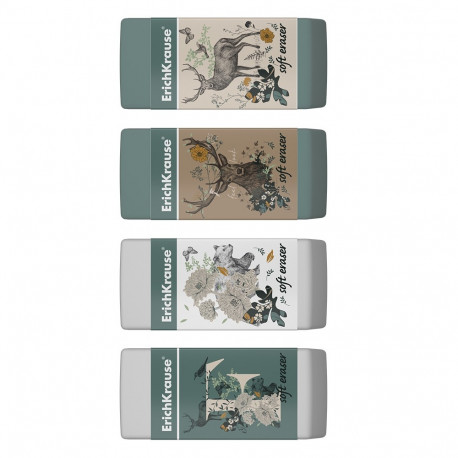 Eraser ErichKrause® Natural Life (box 32 pcs.)