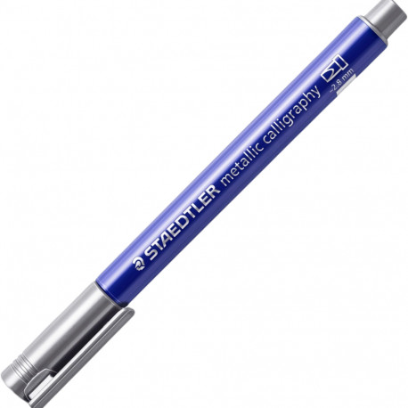 Marker metallic calligraphy silver