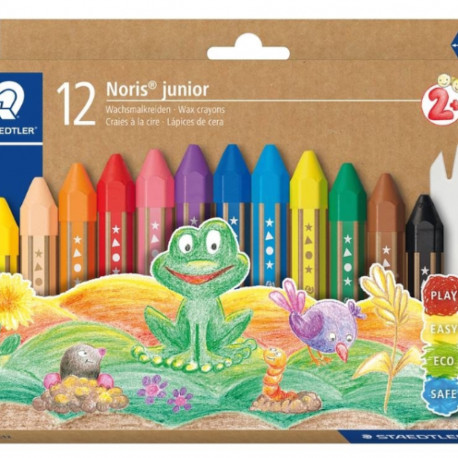 Wax crayon Noris junior 12pcs box