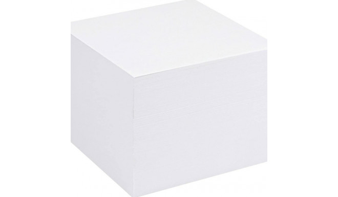 Notepad CENTRUM 85x85mm white pages with glue on the side