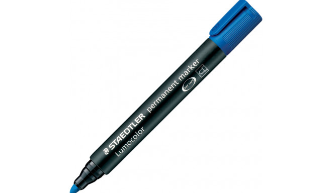 Permanentne marker STAEDTLER Lumocolor 352 koonilise otsaga 2,0mm sinine