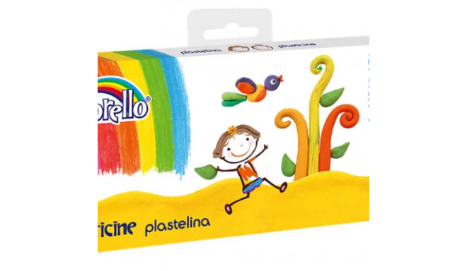 Plasticine Fiorello 12 colours