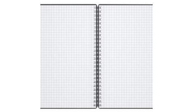 Kaustik spiraalköites A4 COLLEGE 7x7 ruuduline kartongkaaned 70 lehte
