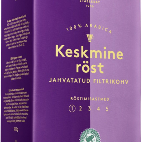 Jahvatatud kohv LÖFBERGS Lila 500g