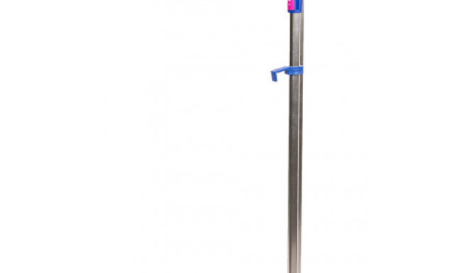 Brush+scoop with long handle metal MCLEAN