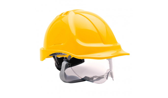 Safety helmet with visor PORTWEST PW55 56-63cm yellow