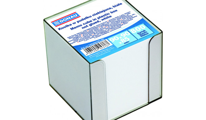 Notecube, 90x90x85 mm, with holder, DONAU