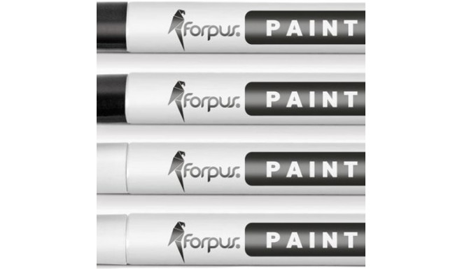 Color marker FORPUS (metal, glass, plastic) 1-3mm black