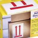 Sticker label AVERY ZWECKFORM warning label (keep upside down)