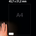 Kleebisetikett polüesterkilest ilmastikukindel AVERY Zweckform 45,7x21,2mm 20 lehte pakis valge (L47