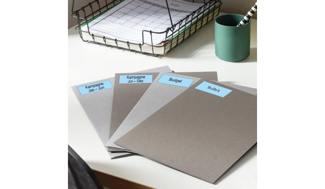 Sticker label AVERY Zweckform 210x297mm 100 sheets blue (3471)