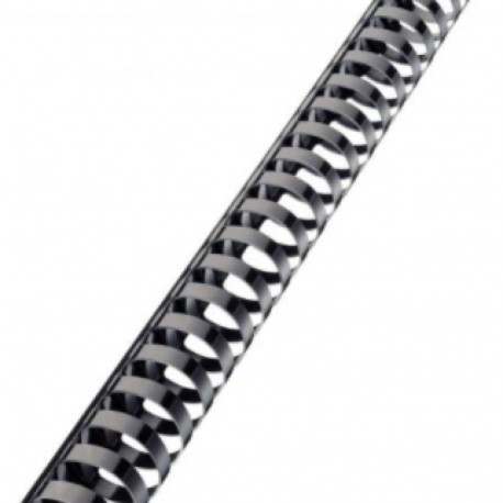 Köitespiraal 10mm plast must 60-le lehele