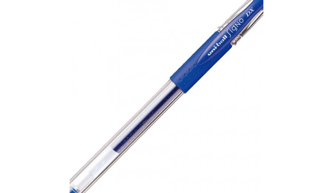 Gel pen with cap UNI-BALL Signo DX UM-151 0.38mm blue