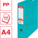 LAF Esselte No1 Power PP A4/75mm Turquoi